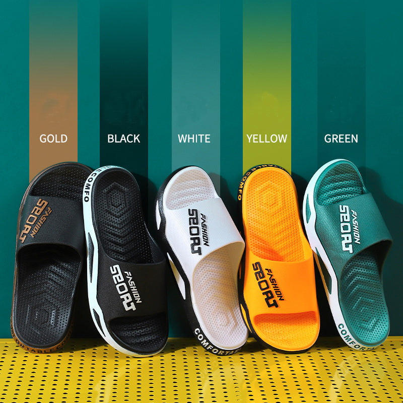 Non-slip Plage Salle De Bains Pantoufles Unisexe Chaussures D'été