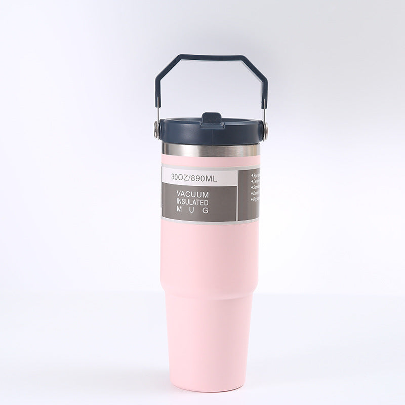 Tasse de voiture portable en acier inoxydable,