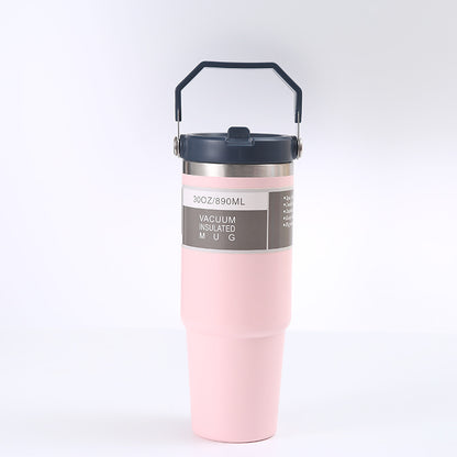 Tasse de voiture portable en acier inoxydable,