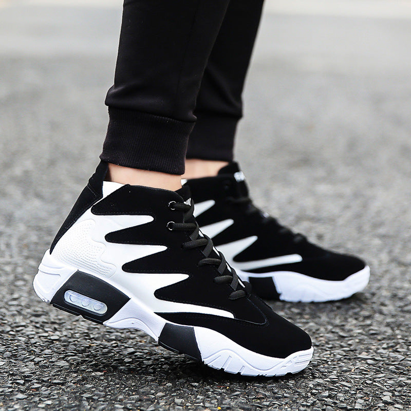 High air cushioned running shoes