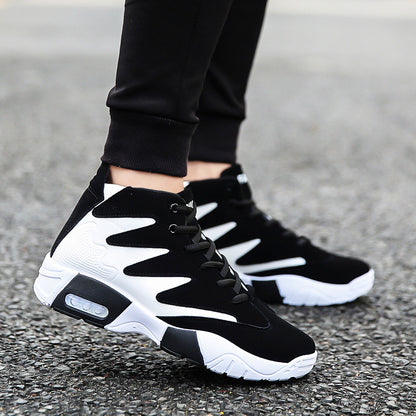 High air cushioned running shoes