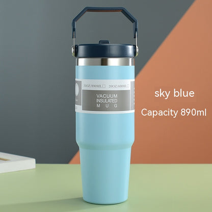Tasse de voiture portable en acier inoxydable,