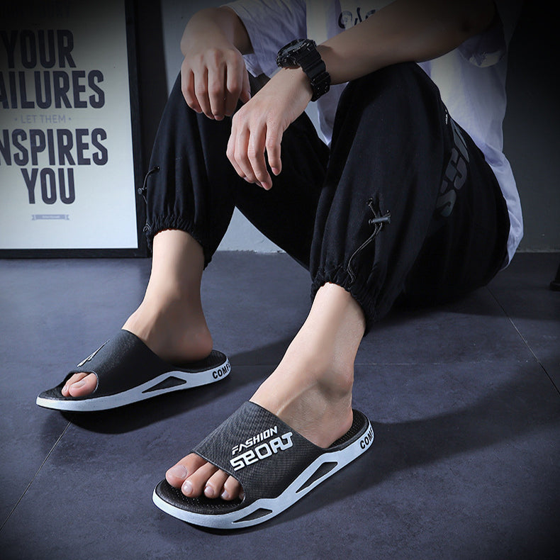 Non-slip Plage Salle De Bains Pantoufles Unisexe Chaussures D'été