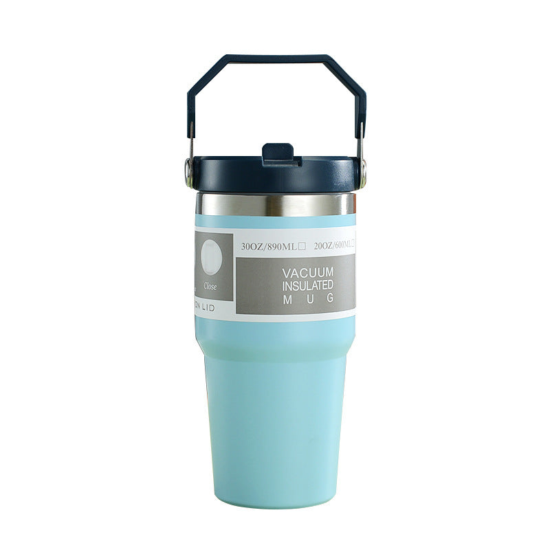 Tasse de voiture portable en acier inoxydable,