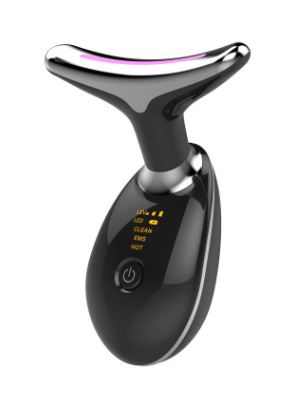 EMS Thermique Cou De Levage Et Serrer Masseur Électrique Microcourants Rides Remover LED Photon Visage Dispositif de Beauté Pour Femme
