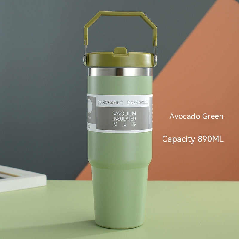 Tasse de voiture portable en acier inoxydable,