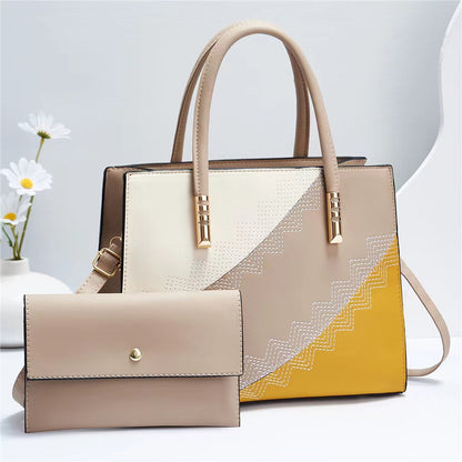 Fashionable Temperament Large One-shoulder Diagonal Handbag