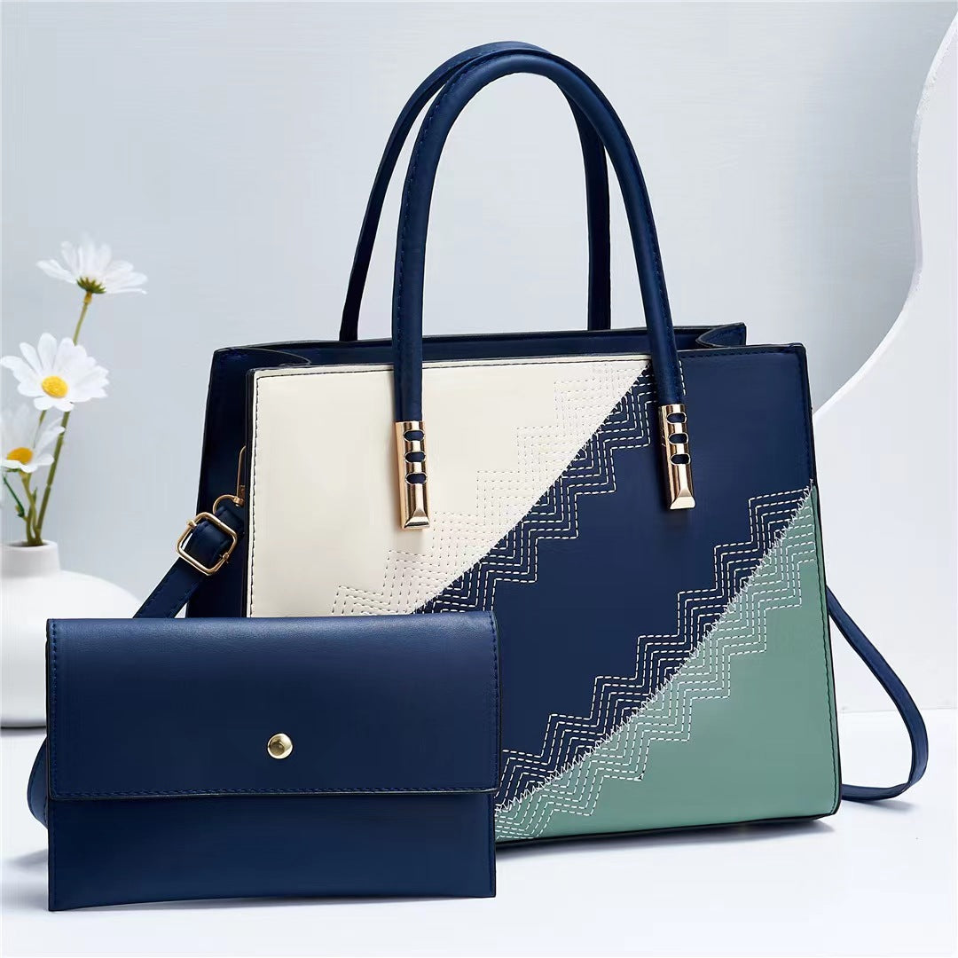 Fashionable Temperament Large One-shoulder Diagonal Handbag