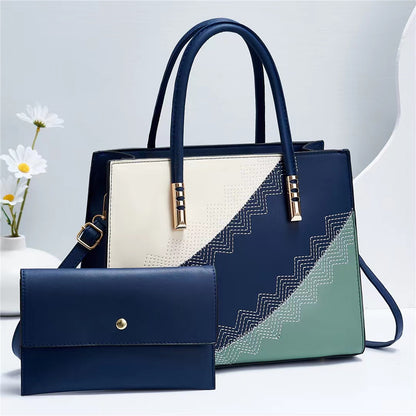 Fashionable Temperament Large One-shoulder Diagonal Handbag