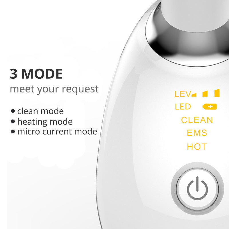 EMS Thermique Cou De Levage Et Serrer Masseur Électrique Microcourants Rides Remover LED Photon Visage Dispositif de Beauté Pour Femme