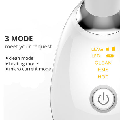 EMS Thermique Cou De Levage Et Serrer Masseur Électrique Microcourants Rides Remover LED Photon Visage Dispositif de Beauté Pour Femme