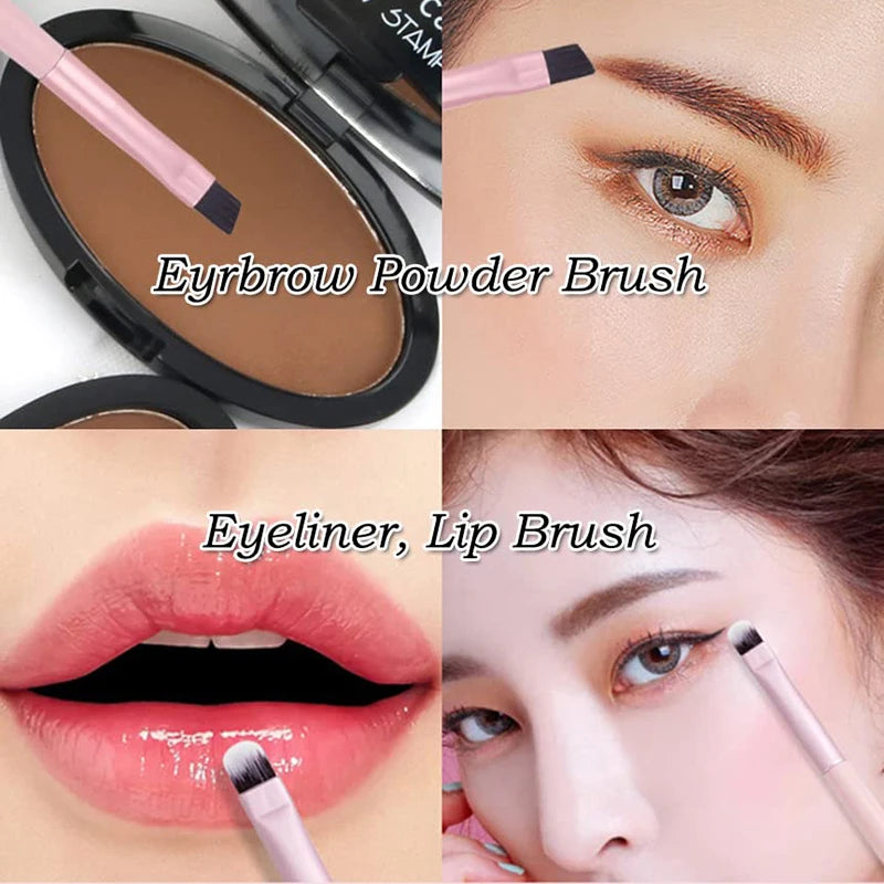 5pcs Mini Eye Shadow Brushes Set Ultra Soft Diffuse Beauty