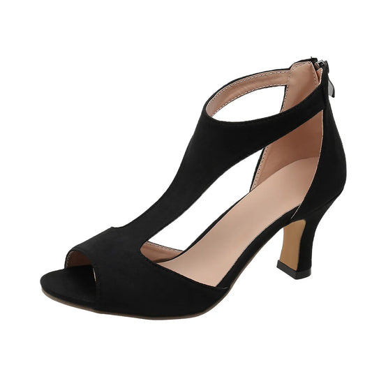 Performance Latin Dance Shoes for Women High Heel 6cm Wedding Party Ballroom Rubber Sole Sexy Sandals 2024 fall Free Shipping