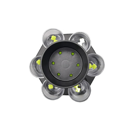 6 Shot Glass Dispenser  Whisky Beer Wine Liquor