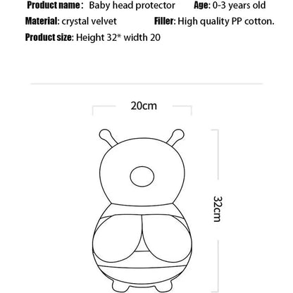 Coussin de protection de la tête de Marche de Bébé