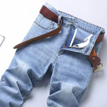 2024  Thin for summer Materail  Men's Luxury Classic Style Men Jeans
