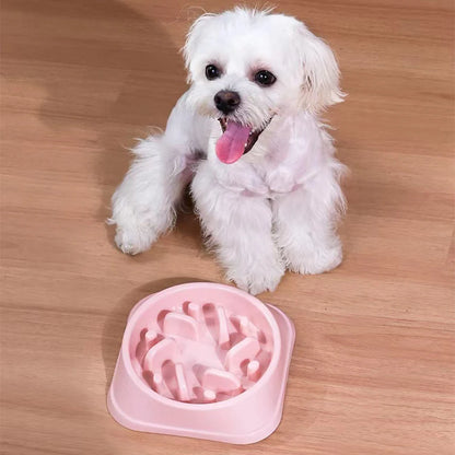 Dog Slow Food Bowl, Pet Anti-Choking Bowl, Colorful Feeding Bowl, Anti-Choking Dog Bowl, Dog Feeder, Suitable For Small Dogs