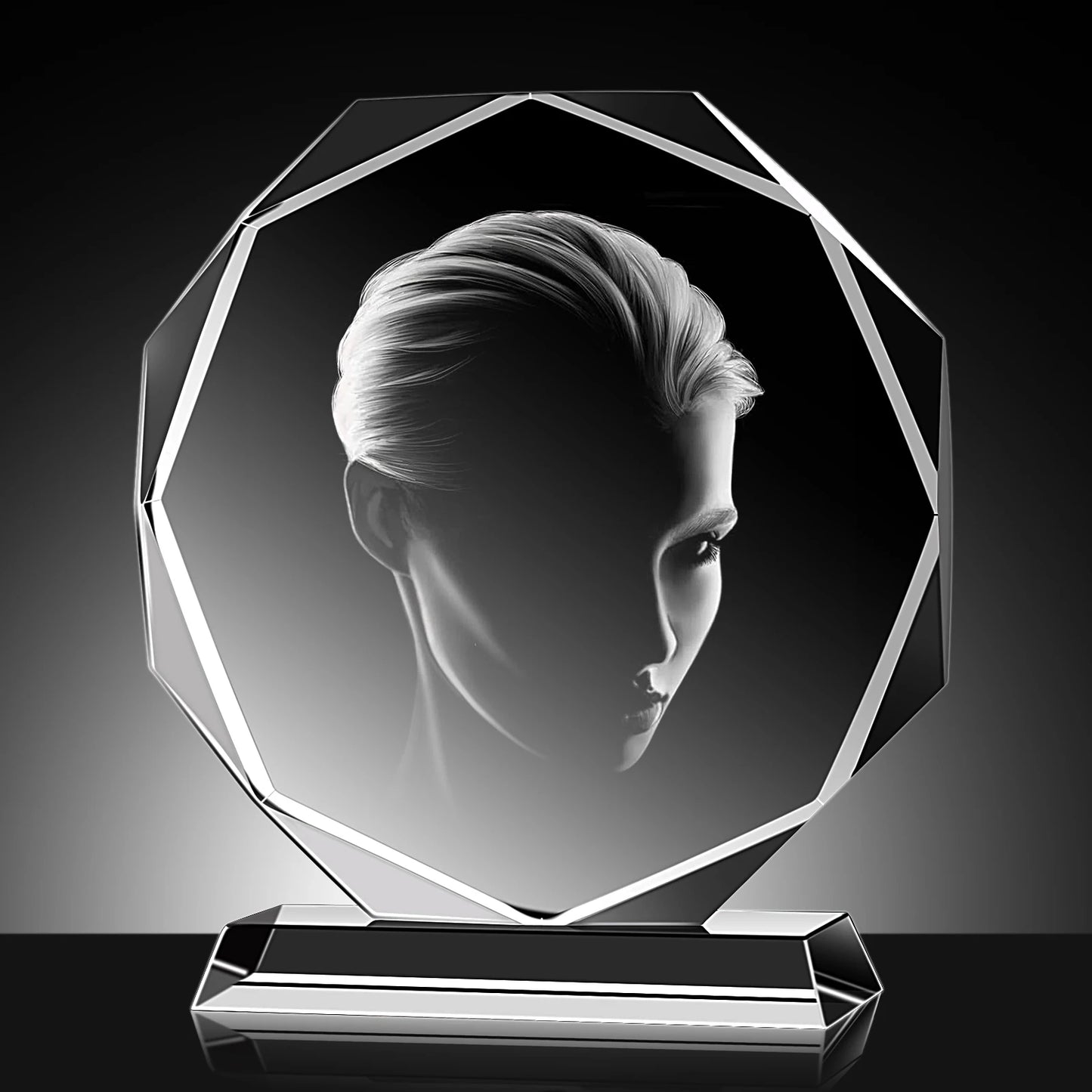 1PCS Free Customized Crystal Trophy  Decorative Golf Blank Crystal Trophy Children's Trophy Desktop Decoration