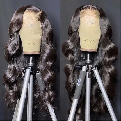 13x4 Lace Front Human Hair Wigs Brazilian Body Wave Lace