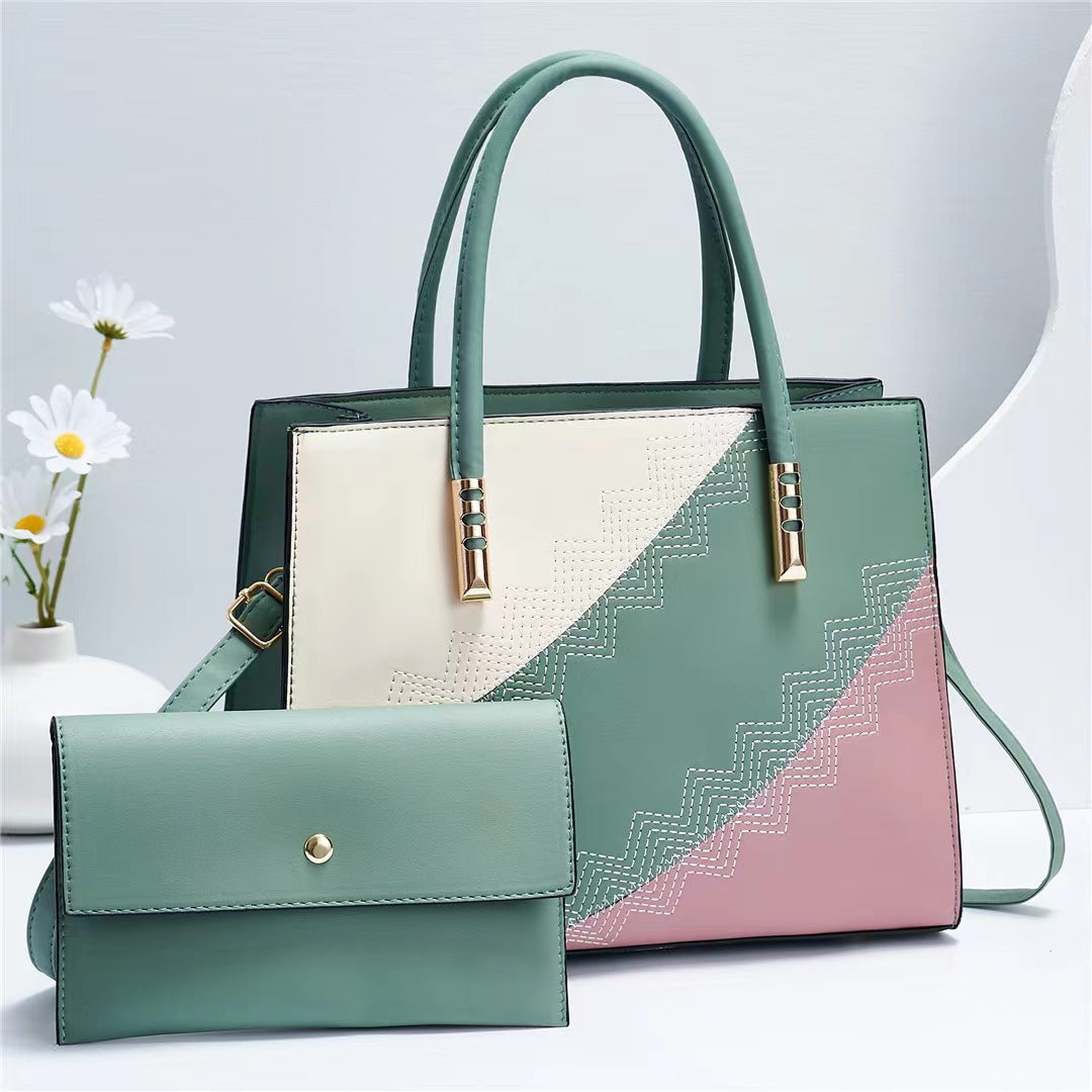 Fashionable Temperament Large One-shoulder Diagonal Handbag