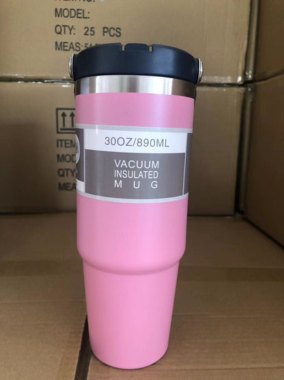 Tasse de voiture portable en acier inoxydable,