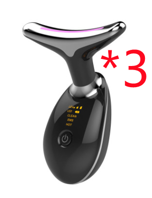 EMS Thermique Cou De Levage Et Serrer Masseur Électrique Microcourants Rides Remover LED Photon Visage Dispositif de Beauté Pour Femme